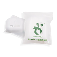 Plant Based Pla Pbat Zip Lock Pouches Custom Printed Compostable Zipper Bags for Electronic Accessory Packaging