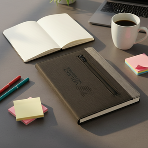 Libreta con Bolsillo y Cierre Personalizada con Logotipo, Regalo Promocional Corporativo, Cuaderno Ejecutivo Personalizado para Escribir - Product Image 2