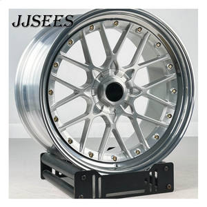 JJSEES 5x130 Jantes forgées en 2 pièces RS2 pour <span class=keywords><strong>Porsche</strong></span> <span class=keywords><strong>964</strong></span> Turbo 911 993 996 997 991 17 18 19 20 pouces, jantes en alliage avec lèvres polies - Product Image 4