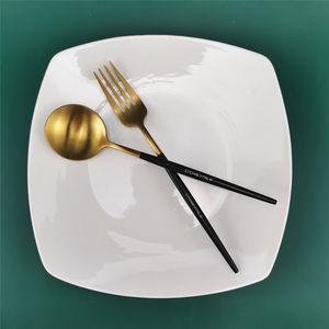 Juego de vajilla cuadrada de porcelana, blanco liso, grado ab, 16 Uds., venta al por mayor, China - Product Image 3