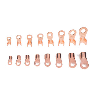 Ring <b>Terminal</b> Copper Cable Connector For Electrical Wiring 6mm Diameter - Product Image 2