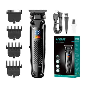 VGR V-972 Hair Cut Machine Barber Clippers Cordless Professional Hair Trimmer For Men