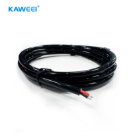 Câble d'extension personnalisé pour connecteur aéronautique M12 à 4 broches, avec terminaux JST PH/XH, indice de protection IP67/IP68, 300V AC/60V DC pour appareils électroniques