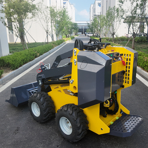 免费送货 滑移式装载机 迷你滑移式装载机 Ce/Epa 中国批发 滑移式迷你装载机带铲斗出售 - Product Image 5