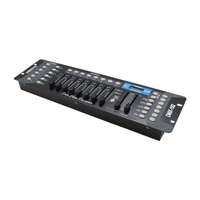 Controlador DMX 192 Mejorado, Consola DMX 512 para Luces de Escenario, Equipo de Controlador para DJ