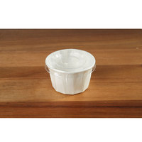 Uchampak White Original Color Condiment Cup – Contenant de cuisson en gros pour plats à emporter et coupelles de sauce