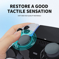 Kit de boutons de remplacement sans fil GP-241 pour manette Edge avec joystick analogique, palettes et poignées de manette en plastique