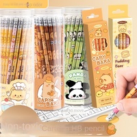 Crayons en bouteille avec des motifs mignons, crayons scolaires, crayons pour les examens des élèves, crayons à dessin et à croquis, vente en gros
