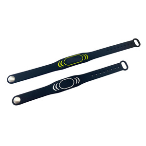 Ajustable a prueba de agua NFC NTAG213 NTAG215 NTAG216 NFC 13,56 MHz LOGOTIPO personalizado Pulsera <span class=keywords><strong>RFID</strong></span> Pulsera de silicona - Product Image 3