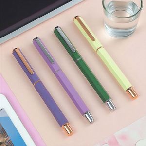 Luxury Hexagonal Metal Ballpoint <b>Pen</b> Customizable LOGO Signature <b>Pen</b> Suitable for Corporate Promotion and As Various Gifts - Product Image 5