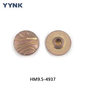 Nút trang trí tùy chỉnh phổ biến, logo kim loại hợp kim kẽm, đinh tán denim cho quần jean, mũ, quần áo, giày dép - Product Image 5