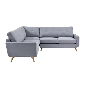 Estilo americano de mediados de siglo canapé moderno en forma de l sofá seccional muebles de sala - Product Image 1