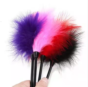 Pareja Juego para adultos Bondage Gear-Flirt Slave Soft Feather Whip & Spanking Slapper Tease Tickle Stick Juguete sexual para hombres y mujeres - Product Image 2