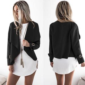 Und Winter Neuer Revers-Kurzmantel Bluse für Damen - Product Image 5