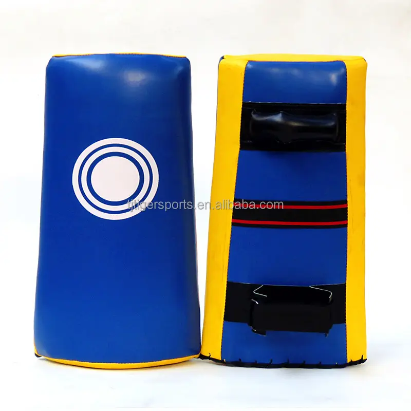 Großhandel Kampfkunst Kicking Pad Fokus Pad Top Branded Taekwondo Leder Kick Boxing Benutzer definiertes Logo Punch ing Shield