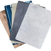Rouleau de revêtement de sol en vinyle moderne, écologique, ignifuge, antidérapant, imperméable en PVC pour la maison, le bureau et le garage (vente en gros)