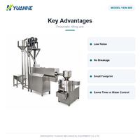 Machine automatique de lavage et de pelage du sésame avec moteur en acier inoxydable, capacité de 2000 kg/h pour le nettoyage du sésame