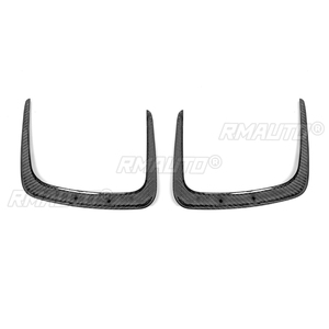 Garnitures de capot en fibre de carbone sèche pour l'extérieur du véhicule, couvercles de sortie d'air du moteur, pièces décoratives compatibles avec BMW G80 G81 M3 G82 G83 M4 2021-IN - Product Image 4