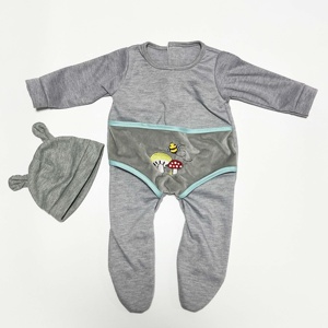 Vêtements pour poupées de <span class=keywords><strong>45</strong></span> <span class=keywords><strong>cm</strong></span>, pyjamas mignons pour nouveau-nés, jouets pour bébés, vêtements pour poupées adaptés aux poupées américaines de 18 pouces - Product Image 4