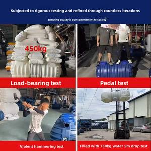 PE septische <span class=keywords><strong>tank</strong></span>, verdikte drievoudige ondergrondse prefab plastic emmer, speciaal ontworpen voor nieuwe landelijke gebieden - Product Image 4