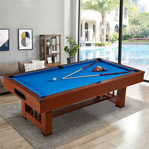 Nuovo Tavolo da Biliardo Moderno e Robusto in MDF da 8 Piedi con Design <span class=keywords><strong>Roma</strong></span> e Ritorno Automatico delle Palle per Giochi Familiari e Club Indoor - Product Image 2
