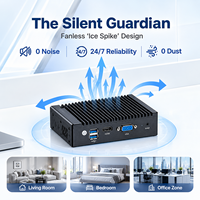 Pfsense Firewall Mini PC Industriel In-tel J4105/J3710 4*Intel I226 LAN 2* 1*RS232 Module 4G OPNSense Ubuntu OpenWrt Centos