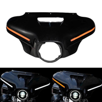 Carénage de phare avant de moto avec LED pour Harley Davidson Touring Street Glide Ultra Limited 2014-2023