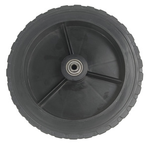 Neumático sólido de PVC de 7x1.5 pulgadas con diseño diagonal para uso en remolques y carretillas, capacidad de carga de 30 kg - Product Image 3