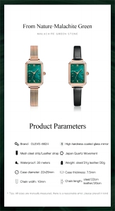 นาฬิกาควอทซ์ทรงสี่เหลี่ยมสำหรับผู้หญิง50ชิ้น6624แบบกำหนดเองช้อปปิ้งออนไลน์หรูหราปรับแต่งได้ยอดนิยม<span class=keywords><strong>2023</strong></span> - Product Image 6