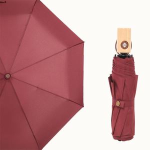 Parapluie de voyage pliable compact de 21 pouces, résistant au soleil, à la pluie et au vent, ouverture et fermeture automatiques - Product Image 3