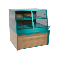 Étagère de présentation pour boulangerie, design multi-niveaux grande capacité. Idéal pour la présentation du pain dans les supermarchés et les pâtisseries.
