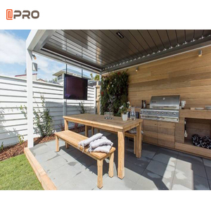 Offre d'usine de la Chine nouvelle mode Pergola auvent de gazebo en aluminium Pergola automatique en aluminium toit à persiennes motorisées - Product Image 6