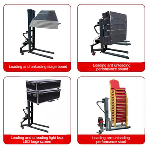 <span class=keywords><strong>Mini</strong></span> Audio Apparatuur Heftruck Elektrische Verlichting Podiumladen Machine Draagbare Vorkheftruck Elektrische Kleine Vorkheftruck - Product Image 6