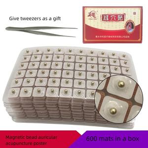 Energinox 600 Counts Refill Pack Acupresión magnética 24K Gold Beads Pellets Ear Seeds - Product Image 4