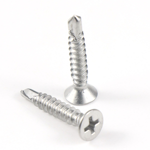Fabricant de vis en acier inoxydable 304, vis en <span class=keywords><strong>aluminium</strong></span> à tête plate, vis auto-perforantes de bonne qualité - Product Image 3