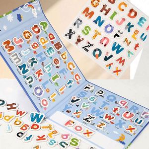 Lettres magnétiques en bois épaisses, 26 animaux mignons, alphabet, livre magnétique, jouet éducatif pour enfants - Product Image 6