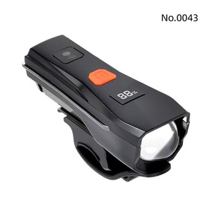 Lampe avant de vélo 108 mm x 36 mm LED rechargeable, étanche, pour la conduite nocturne à vélo - Product Image 4