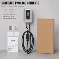 Station de recharge murale pour véhicules électriques AC 7/11/22kW OCPP1.6 Type 2 16A IP55, normes CE, produit neuf