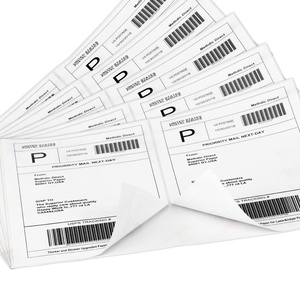 Étiquettes d'expédition autocollantes demi-format A4 - Product Image 1