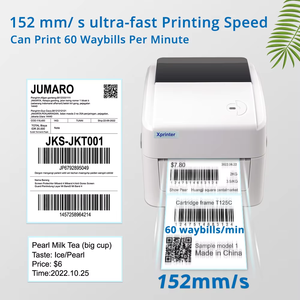 Xprinter Chất Lượng Cao 4*6 Inch Trực Tiếp Nhiệt Sticker Máy In Nhãn 420B Android Tương Thích Vận Chuyển Máy In Nhãn 1 Năm - Product Image 3