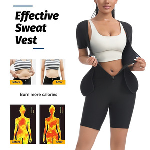Combinaison sans couture Yangsa pour femme, pour la perte de poids, le remodelage du corps, l'amincissement, l'entraînement, le yoga, le <span class=keywords><strong>sauna</strong></span> - Product Image 2