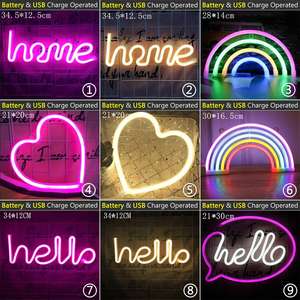 <span class=keywords><strong>Lampe</strong></span> murale en plastique avec éclairage LED en forme de <span class=keywords><strong>nuage</strong></span>, <span class=keywords><strong>néon</strong></span>, lumière d'ambiance, décoration artistique, pour chambre d'enfant, bébé, éclairage de fête, Noël - Product Image 4