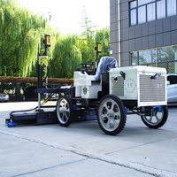 Nouvelle Niveleuse Laser Autoportée JIUBANG pour la Construction, Moteur Essence/Pétrole Importé 22,8 kW, Poids 1000 kg, Guidage Laser Intelligent 1