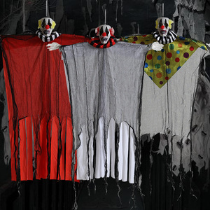 Decoración Colgante de Halloween de 90x65cm, Fantasma Payaso, Accesorios para Casa Embrujada, Fiesta, Jardín, Discotecas y Patio - Product Image 1
