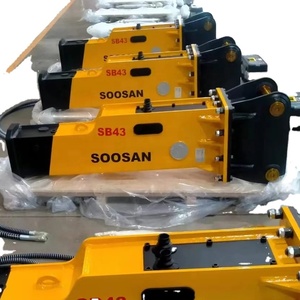 Martillo hidráulico SOOSAN-Modelo SB 43 tipo caja adecuado para mini excavadoras, retroexcavadora, SKID STEER LOADER mini Pelle - Product Image 1