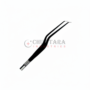 Herramienta ENT Neuro Ortho Bipolar Bayoneta en ángulo hacia abajo Fórceps quirúrgicos antiadherentes europeos para procedimientos O - Product Image 1