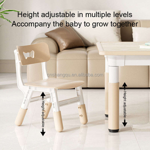 Tavolo e Sedie per Asilo VSUCH, Set di Mobili in Plastica per Bambini, Scrivania per Studio e Disegno, Arredamento per Cameretta - Product Image 3