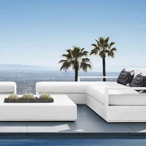 <span class=keywords><strong>Sofa</strong></span> luar ruangan kustom, kelas atas halaman tahan air tahan matahari luar ruangan furnitur aluminium Aloi taman balkon kombinasi <span class=keywords><strong>Sofa</strong></span> - Product Image 2