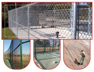 Clôture en treillis métallique galvanisé à chaud de 6 à 8 pieds de haut, durable, personnalisée, 30 m par rouleau, clôture en treillis métallique pour jardin - Product Image 6