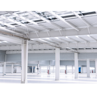 Entrepôt préfabriqué en structure acier personnalisable, atelier industriel, bâtiment au design moderne, solutions de projet complètes, garantie de 5 ans